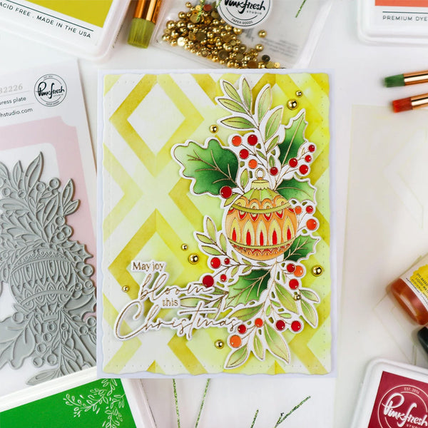 Pinkfresh Studio Clear Stamps Festive Flourish