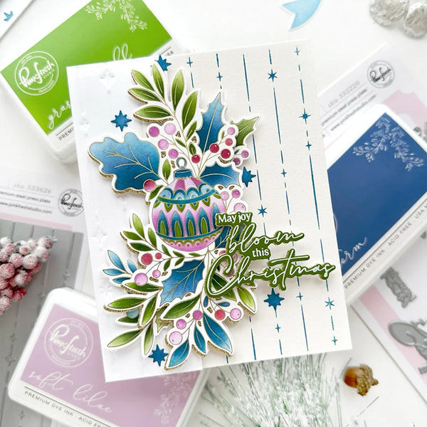Pinkfresh Studio Dies Festive Flourish