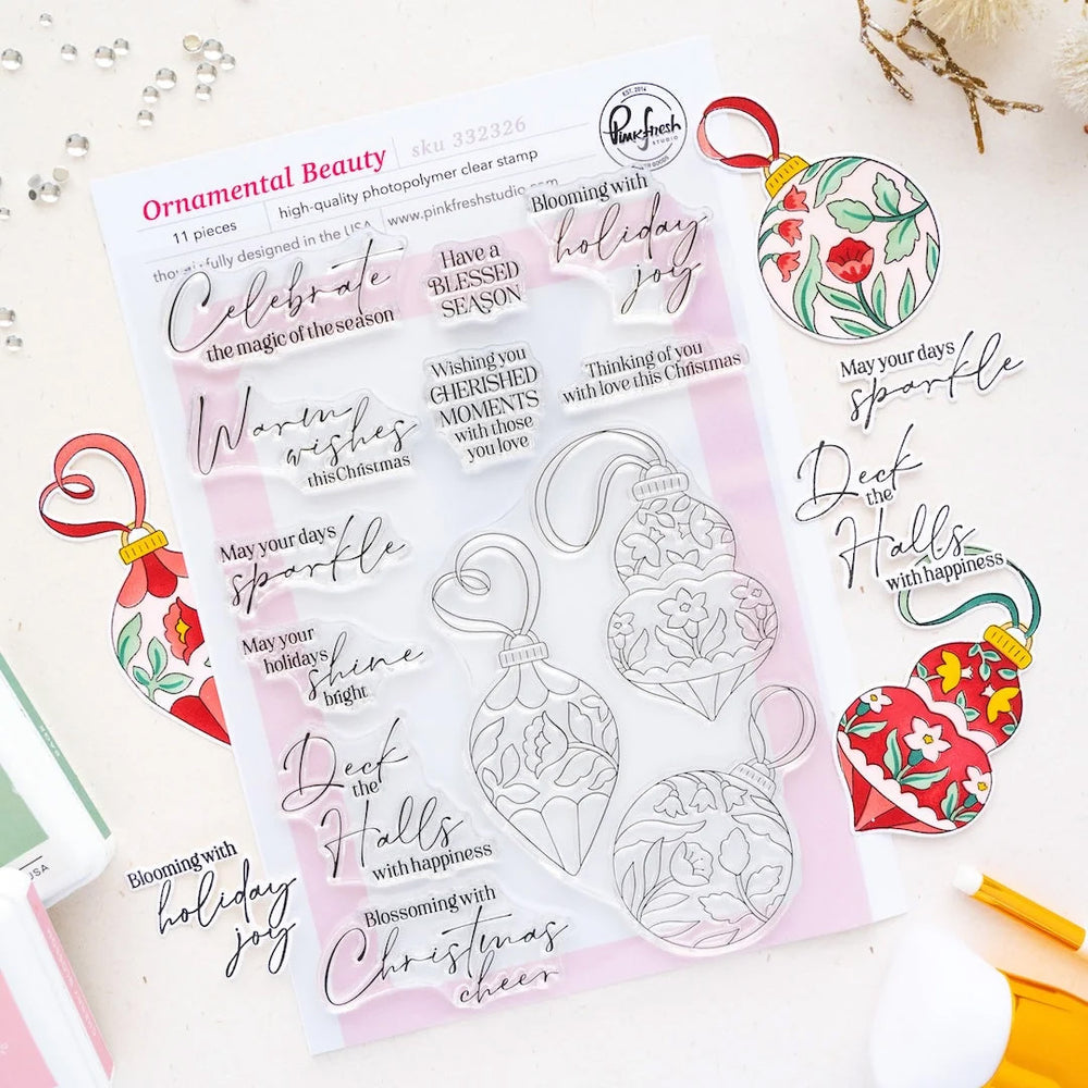 Pinkfresh Studio Clear Stamps Ornamental Beauty