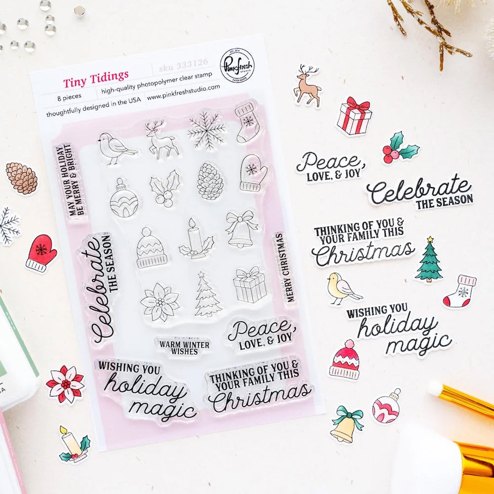 Pinkfresh Studio Clear Stamps Tiny Tidings