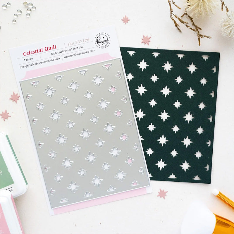 Pinkfresh Studio Dies Celestial Quilt