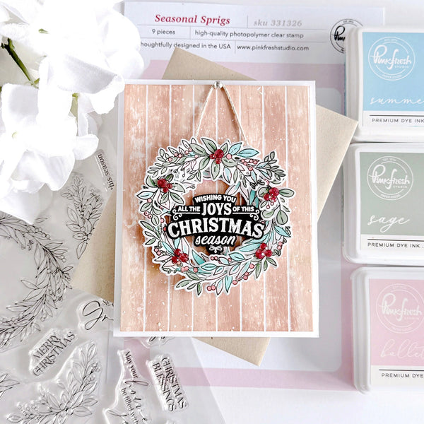 Pinkfresh Studio Clear Stamps Treasured Greetings