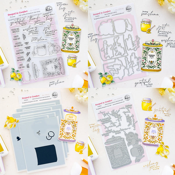 Pinkfresh Studio 4pc Steeped In Comfort