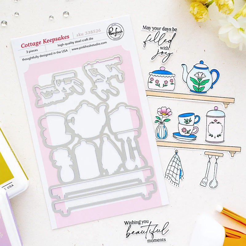 Pinkfresh Studio Dies Cottage Keepsakes