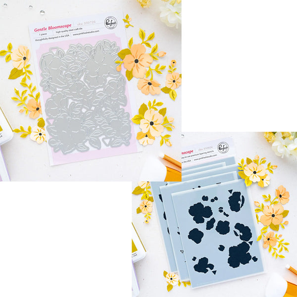 Pinkfresh Studio 2pc Gentle Bloomscape