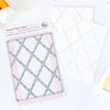Pinkfresh Studio Press Plates Stitched Heart Lattice