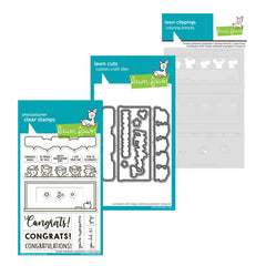 Lawn Fawn 3pc Simply Celebrate Graduation