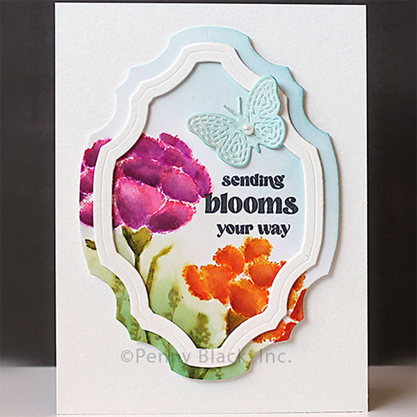 Penny Black Cling Stamp Treasured Trio