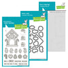 Lawn Fawn 3pc Gingerbread House
