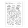 Concord & 9th Clear Stamps Merry Berries and Leaves