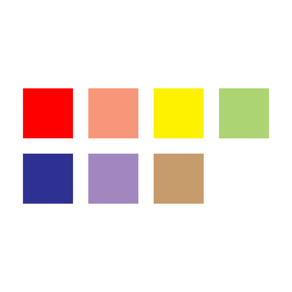 TOUCH Liner Pen 7pc Brush