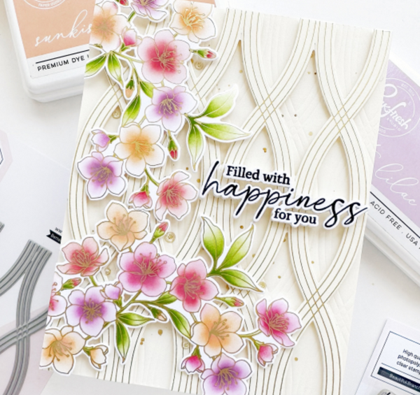 Pinkfresh Studio Clear Stamps Beautiful Branch