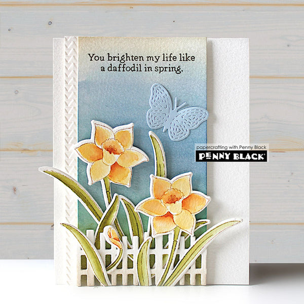 Penny Black Dies Daffodils