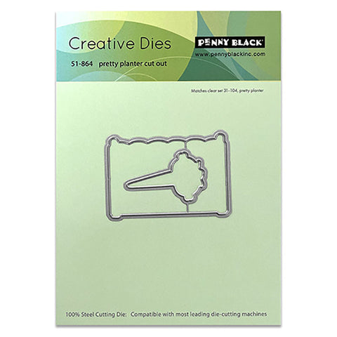 Penny Black Dies Pretty Planter