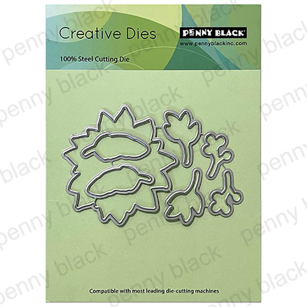 Penny Black Dies Poinsettia