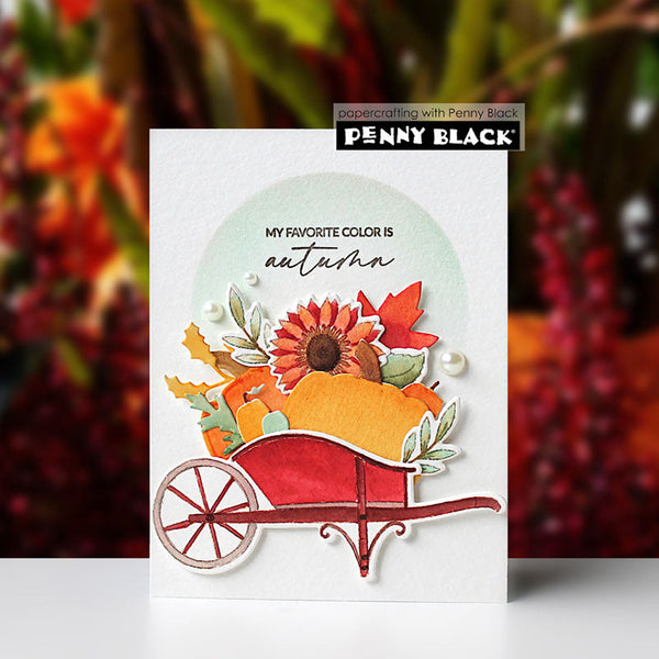 Penny Black Dies Wheelbarrow