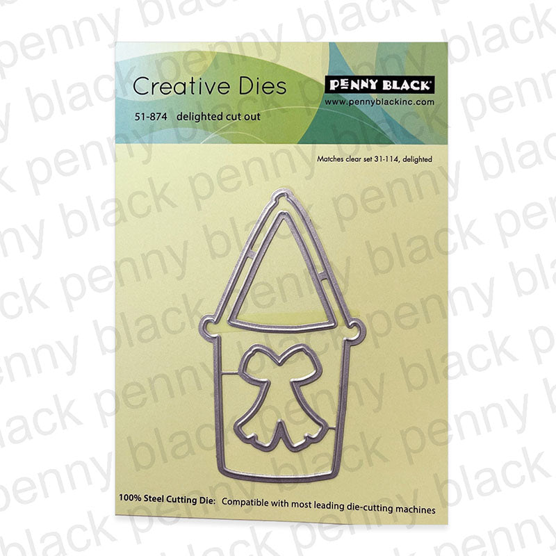 Penny Black Dies Delighted Cut Out