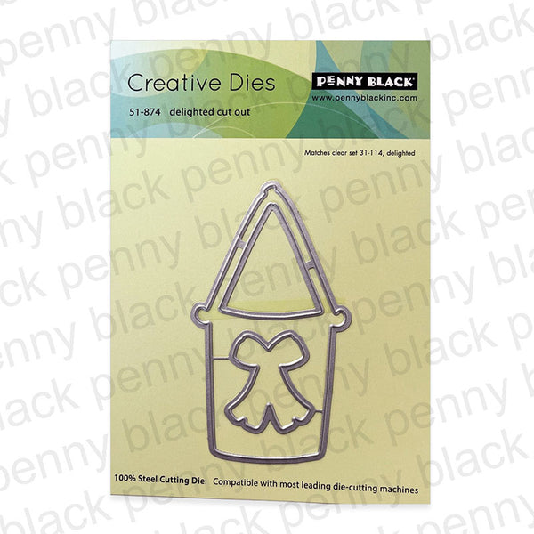 Penny Black Dies Delighted Cut Out