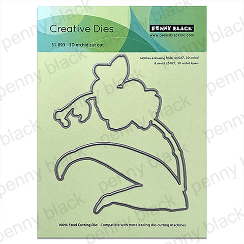 Penny Black Dies Orchid