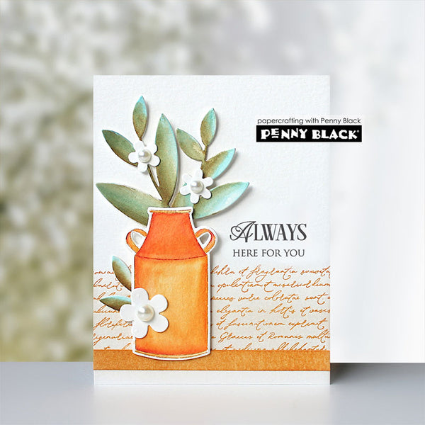 Penny Black Dies Greenery