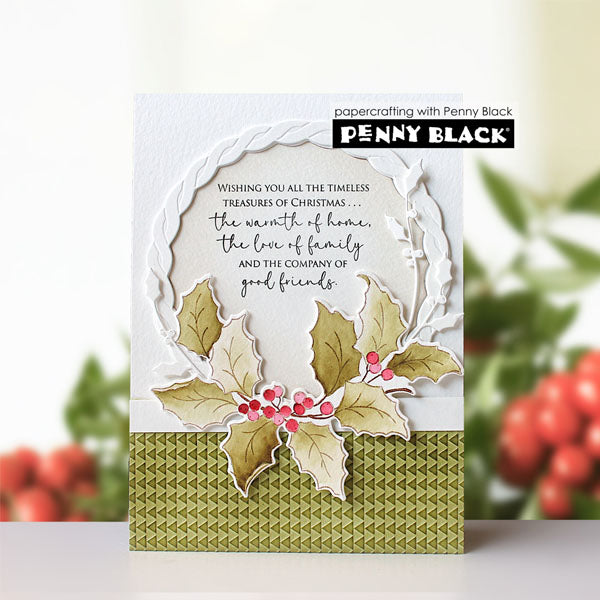 Penny Black Dies Plaited Frames