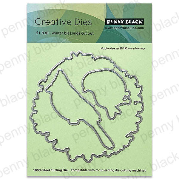 Penny Black Dies Winter Blessings