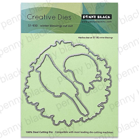 Penny Black Dies Winter Blessings