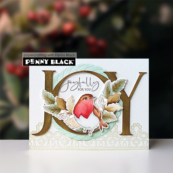 Penny Black Dies Winter Blessings