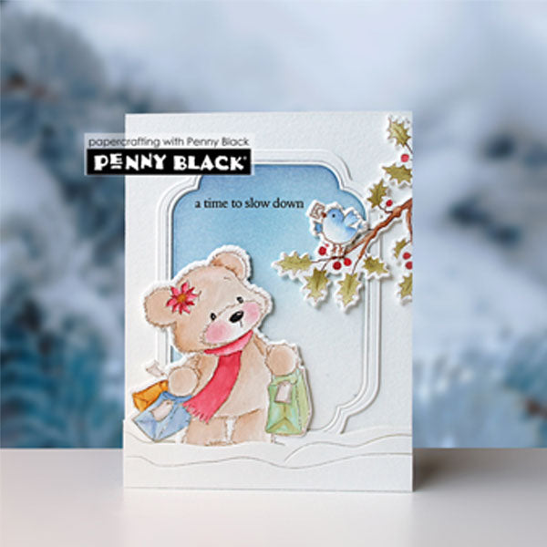 Penny Black Dies Teddy Tidings