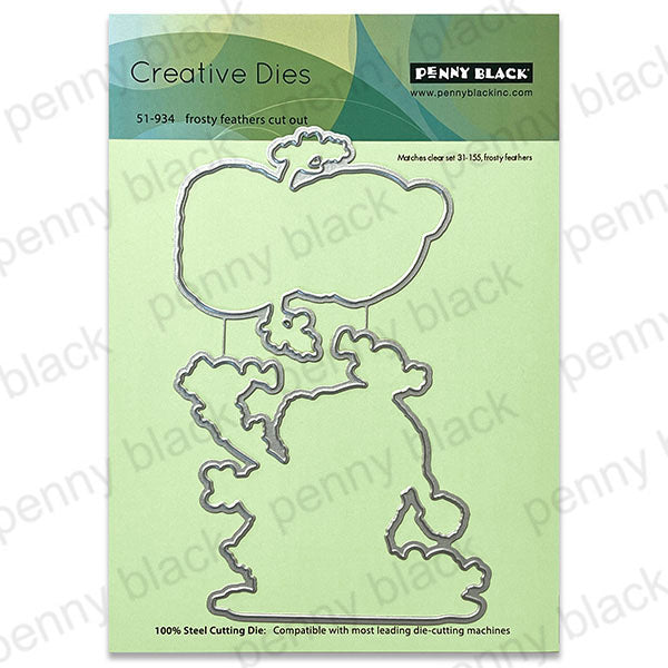 Penny Black Dies Frosty Feathers