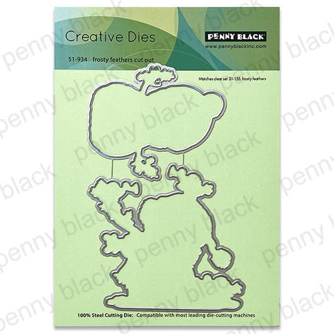Penny Black Dies Frosty Feathers