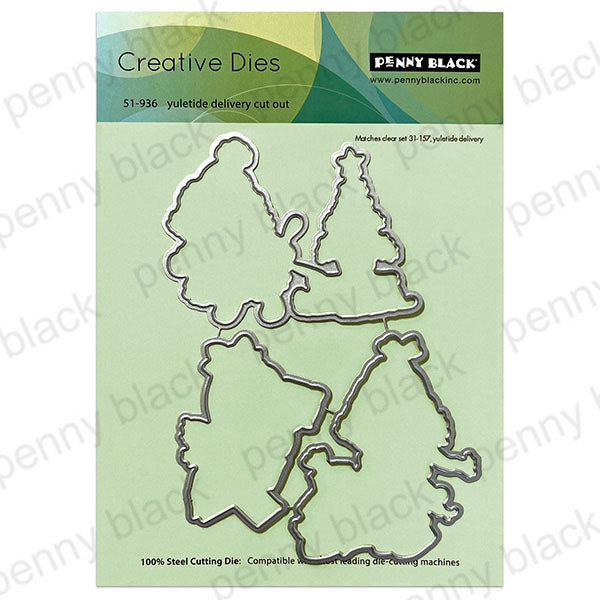 Penny Black Dies Yuletide Delivery