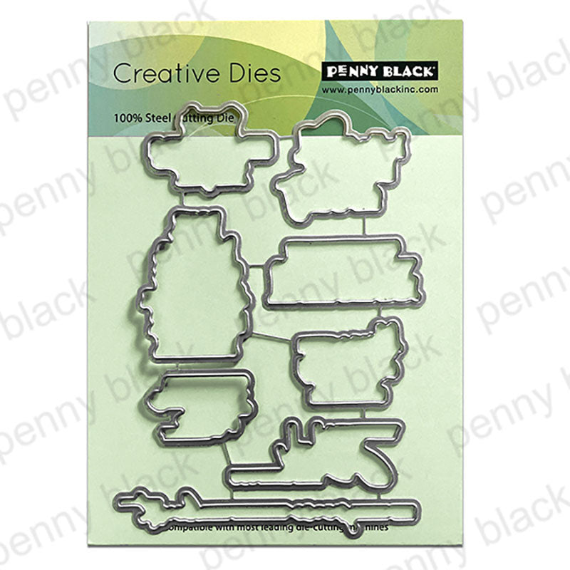 Penny Black Dies Cozy Comfort