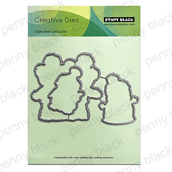 Penny Black Dies Snow Day