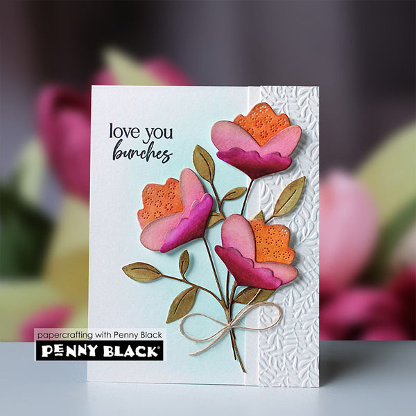 Penny Black Dies Petal Parade