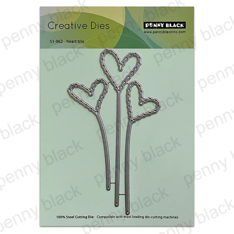Penny Black Dies Heart Trio