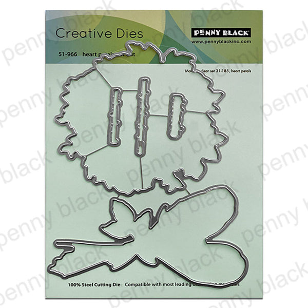 Penny Black Dies Heart Petals