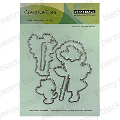 Penny Black Dies Sweet Rose