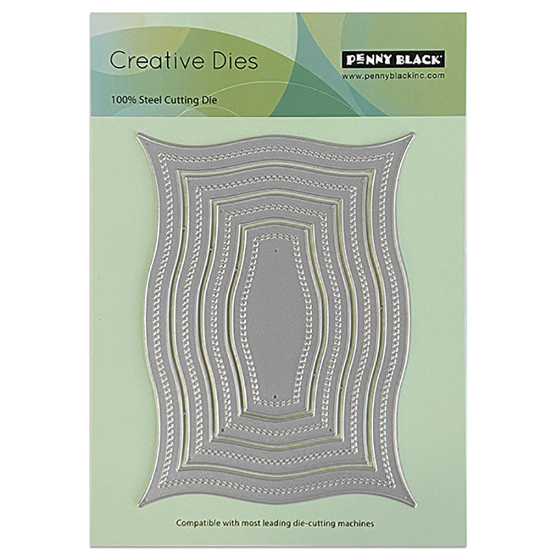 Penny Black Dies Gentle Swell Frame