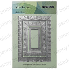 Penny Black Dies Castellation Frame