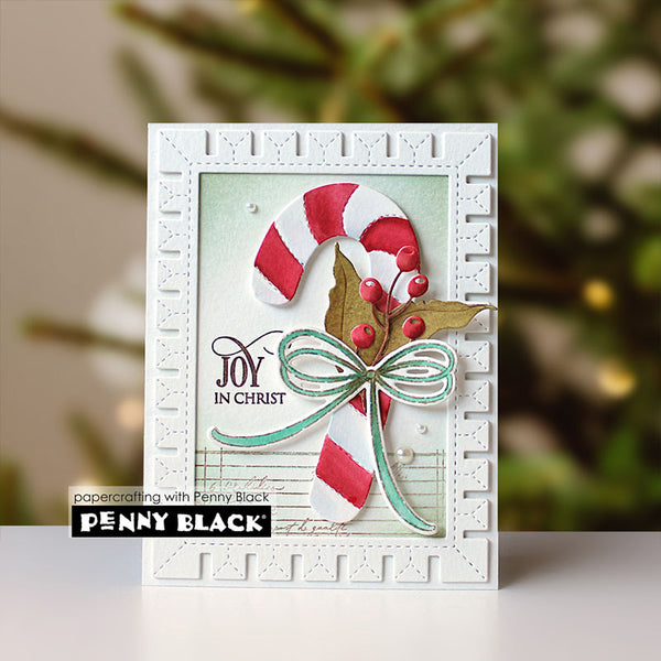 Penny Black Dies Castellation Frame