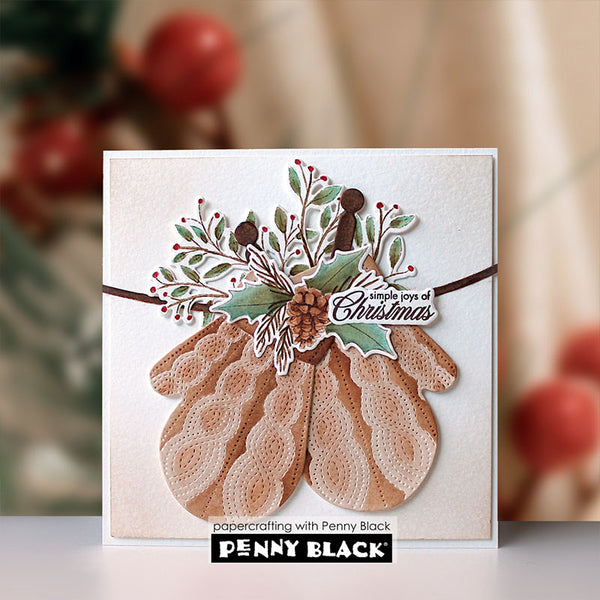 Penny Black Dies Mitten Pair