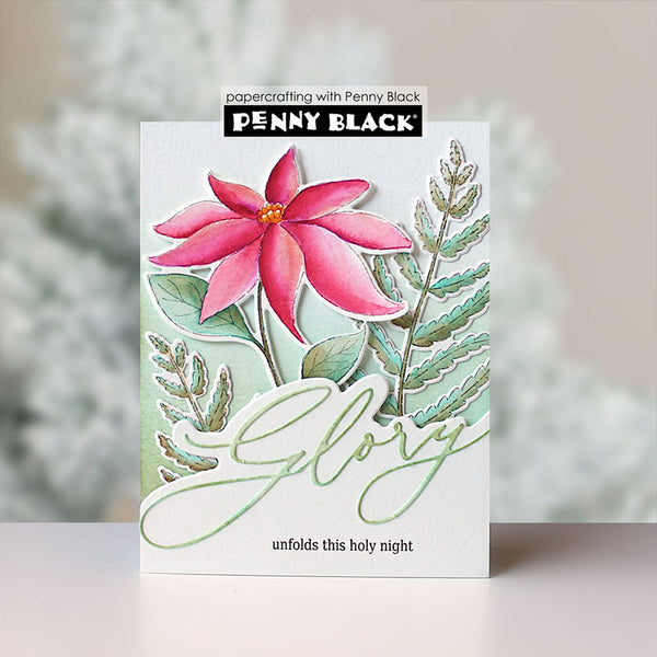 Penny Black Dies Starry Bloom