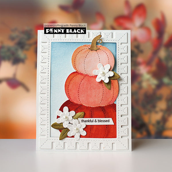 Penny Black Dies Pumpkin Stack