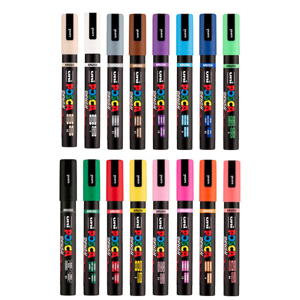 POSCA Marker PC-5BR 16pc Assorted