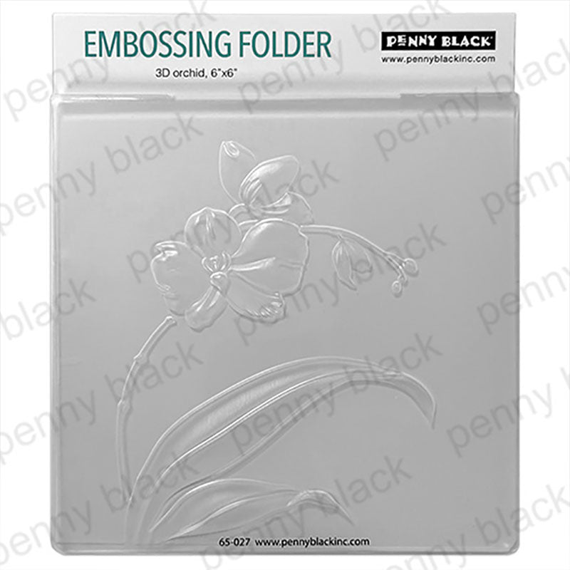 Penny Black Embossing Folder Orchid