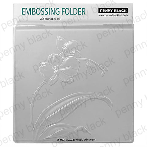 Penny Black Embossing Folder Orchid
