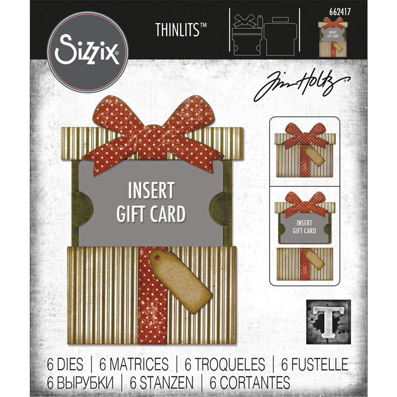 Sizzix Dies Gift Card Package