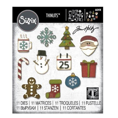 Sizzix Dies Mini Christmas Things