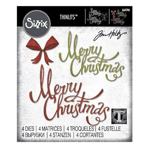 Sizzix Dies Christmas Ribbon